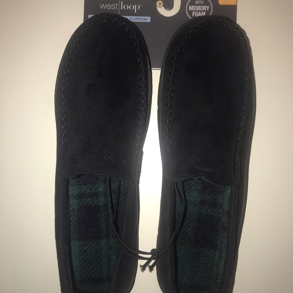 Men’s microfiber slippers size 11/12 - Picture 3 of 4